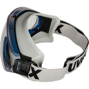Produktbild für Schutzbrille Uvex ultrasonic, blau-grau, Vollsichtbrille