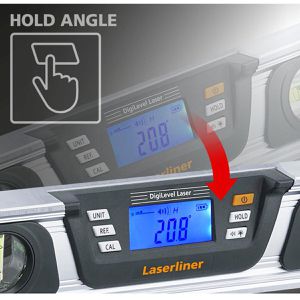Produktbild für Wasserwaage Laserliner 081.257A, DigiLevel Laser G80, Laser