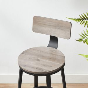 Produktbild für Barhocker Vasagle LBC026B02, mit Lehne