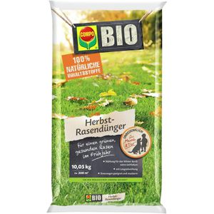Compo Dnger Bio Herbst-Rasendnger, Langzeitwirkung bis 90 Tage, 10,05 kg  fr ca.200m  Bttcher AG