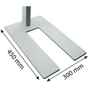 Produktbild für Stehlampe Unilux Stratus, LED, silber, 195 cm