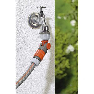 Produktbild für Hahnverbinder Gardena Winkelhahnstück, 2999-20, aus Kunststoff