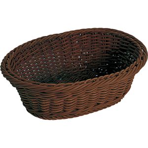 Brotkorb Kesper 19821, geflochten, aus Kunststoff