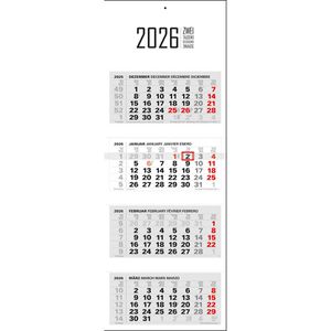 Produktbild für 4-Monatskalender Kalenderwerk Varius 4 Maxi, Jahr 2026