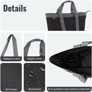 Produktbild für Einkaufstasche achilles AD315 Shoppertasche, schwarz