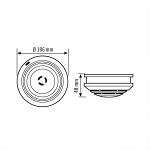 Produktbild für Rauchmelder Esylux Protector K 230 V