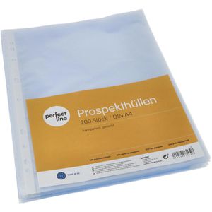 Prospekthüllen perfect-line A4