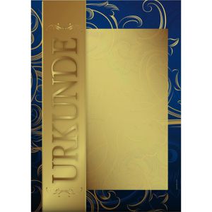 Produktbild für Briefpapier Böttcher-AG Urkunde Gold, A4
