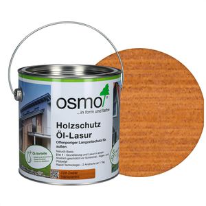 Osmo Holzlasur Holzschutz Öl-Lasur, 2,5l, außen, 728 zeder