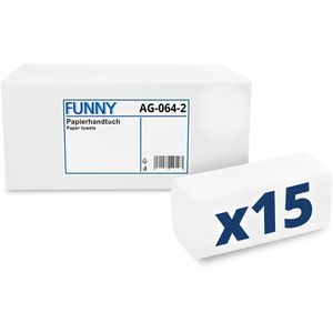 Produktbild für Papierhandtücher Funny AG-064-2, 2-lagig
