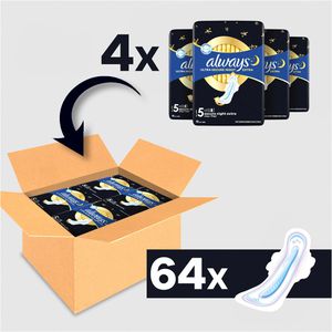 Produktbild für Damenbinden always Ultra Secure Night Extra Gr. 5