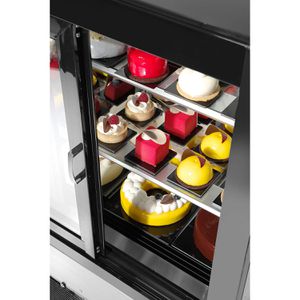 Produktbild für Kühlvitrine Arktic 233450, silber