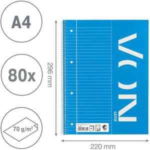 Produktbild für Collegeblock VON-Leitz 45750001, A4