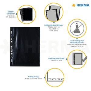 Produktbild für Fotohüllen Herma 7788 Fotophan, 20 x 30cm