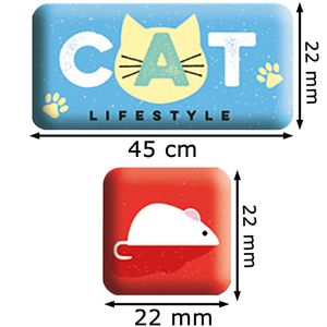 Produktbild für Magnete Nostalgic-Art Animal Club Cat Lifestyle