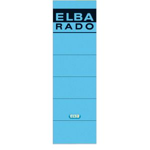 Produktbild für Rückenschilder Elba 100420952 rado, blau