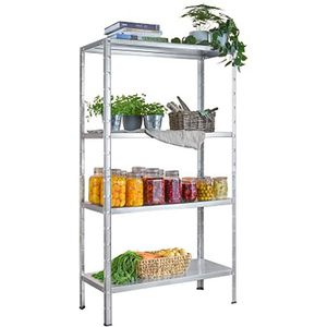 Schwerlastregal Schulte-Regalwelt 4 Metallböden