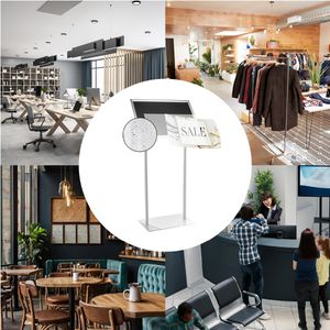 Produktbild für Infoständer Böttcher-AG aus Aluminium, silber, A2