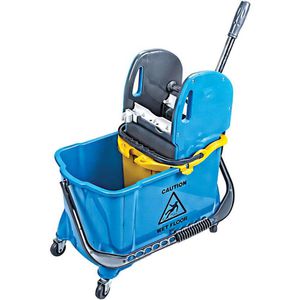 Produktbild für Reinigungswagen Böttcher-AG Lord PE, Einfachfahrwagen