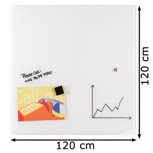 Produktbild für Glas-Magnettafel Franken GTL12012009, inkl. 2 Magnete