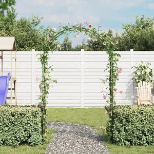 Produktbild für Rosenbogen vidaXL 40776, dunkelgrün