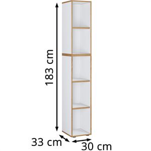Produktbild für Aktenregal VCM Salia 920793, aus Holz