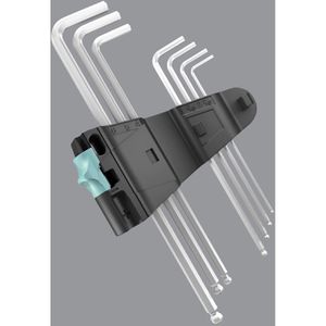 Produktbild für Sechskantschlüssel Wera 3950/9 HexPlus Stainless 1