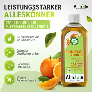 Produktbild für Allzweckreiniger AlmaWin Orangenölreiniger