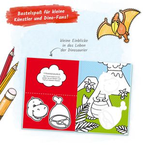 Produktbild für Malbuch Trötsch Dinosaurier Bastelei
