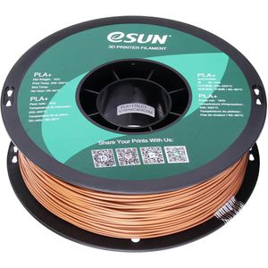 Produktbild für Filament eSUN PLA+, hellbraun