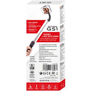 Produktbild für Selfie-Stick GoXtreme GS1 1-Achsen-Gimbal, 19 bis 52 cm