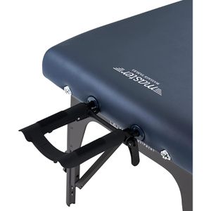 Produktbild für Massageliege Master-Massage Montclair aus Holz, mit Armauflage