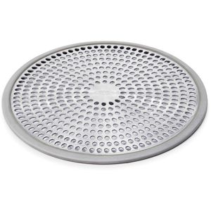 Produktbild für Abflusssieb OXO aus Edelstahl und Silikon, Ø 12 cm