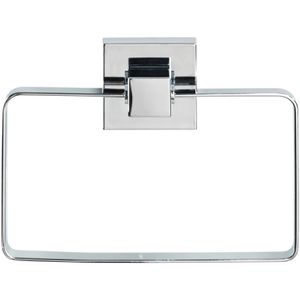 Produktbild für Handtuchhalter Wenko Quadro Vacuum-Loc 22689100, silber