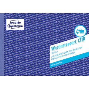 Produktbild für Wochenbericht Zweckform 1310, A5 quer
