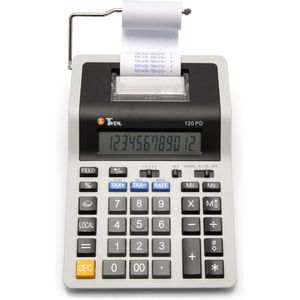 Produktbild für Tischrechner TWEN 120 PD, Farbbanddruck