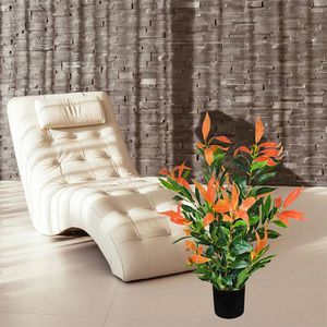 Produktbild für Kunstpflanze Decovego Glanzmispel Photinia
