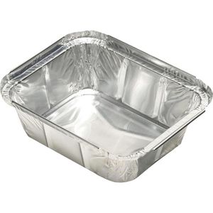 Produktbild für Aluschalen Papstar 14512, mit Einlegedeckel, 0,5 l