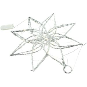 Produktbild für Weihnachtsstern Frank-Flechtwaren 530005, Silver