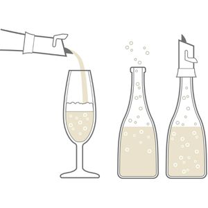 Produktbild für Weinverschluss Vacu-Vin 18804606