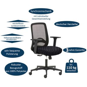 Produktbild für Bürostuhl Mayer myTRITON, 2218 26397