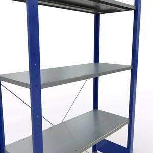Produktbild für Schwerlastregal Schulte 12640-B, 5 Metallböden