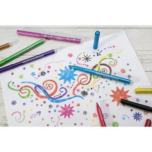 Produktbild für Filzstifte Eberhard-Faber Glitter, 551008