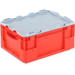 Produktbild für Eurobox Alpha-Paletten Silverline, rot, 15 Liter