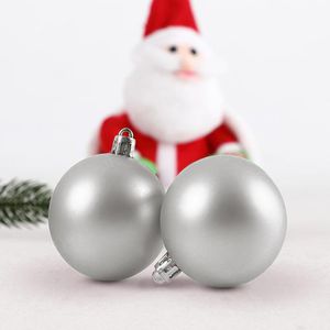 Produktbild für Weihnachtskugeln Deuba 107510, silber