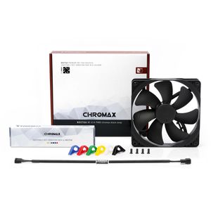 Produktbild für Gehäuselüfter Noctua NF-A14 PWM black.swap