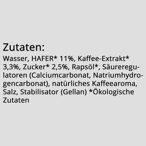 Produktbild für Haferdrink Oatly aus europäischem Hafer, Cappuccino, BIO