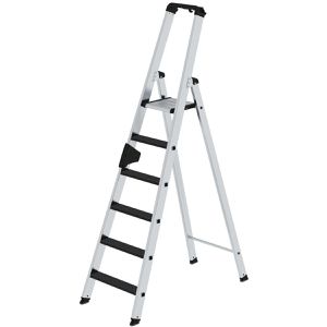 Produktbild für Stehleiter MUNK 41626, nivello-Leiterfüße, mit Plattform