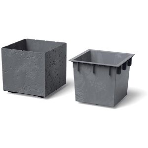 Produktbild für Pflanzkasten Prosperplast Sierra Square Beton grau
