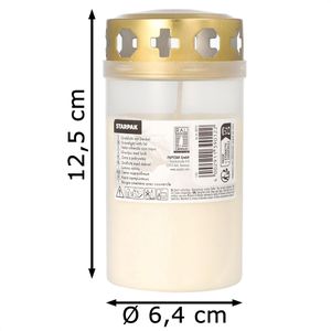 Produktbild für Kerzen Papstar 89910 T3, Grablicht